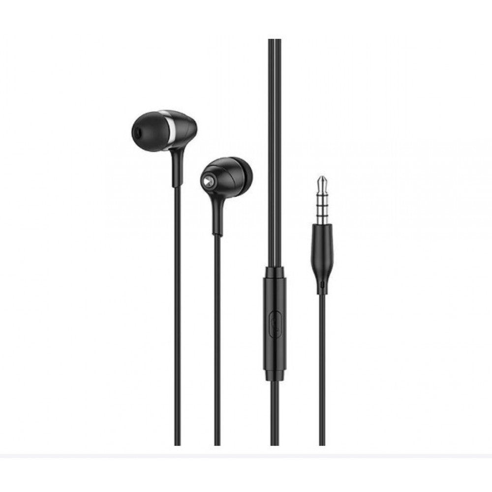 Headphones with microphone 3.5mm – Hoco M76 Maya universal – Black