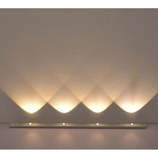 LED lamp with motion sensor 4 lamps 40 cm with Battery