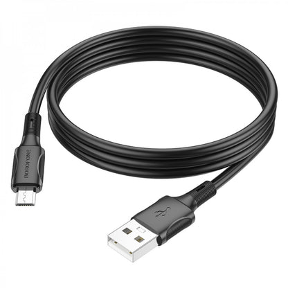 Cable Micro 2.4A (1m) – Borofone BX80 – Black