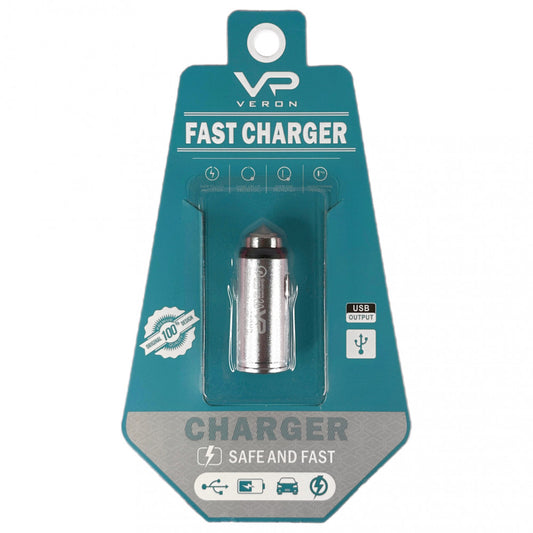 Car Charger 3.0A QC3.0 Veron T05 QC3.0 Metal W/P