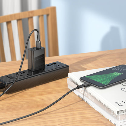 Cable Micro 2.4A (1m) – Borofone BX80 – Black