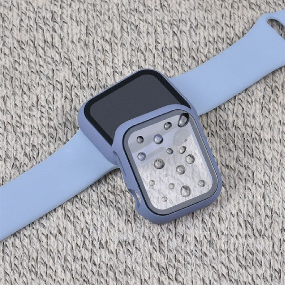 Reminets Silicon &amp; Glass – Apple Watch 38 mm | 40mm - Black