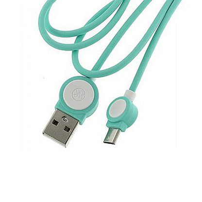 Cable Micro 2.1A (1m) - Remax Rattle Drum Blue Red Gray