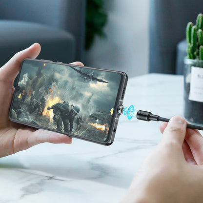 USB C cable 2.4A (1m) – Hoco X52 Magnetic – Black