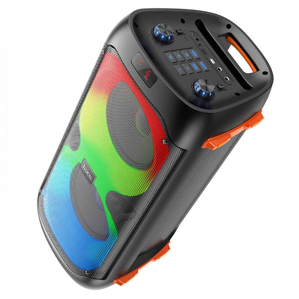 Bluetooth Speaker &amp; 2 Microphones – Hoco BS53 Manhattan – Black