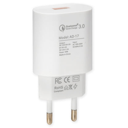 Home Charger | 18W | QC3.1 - Veron AD-17