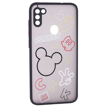 Stickers Series TPU Case – Samsung A11; M11 - Lilac