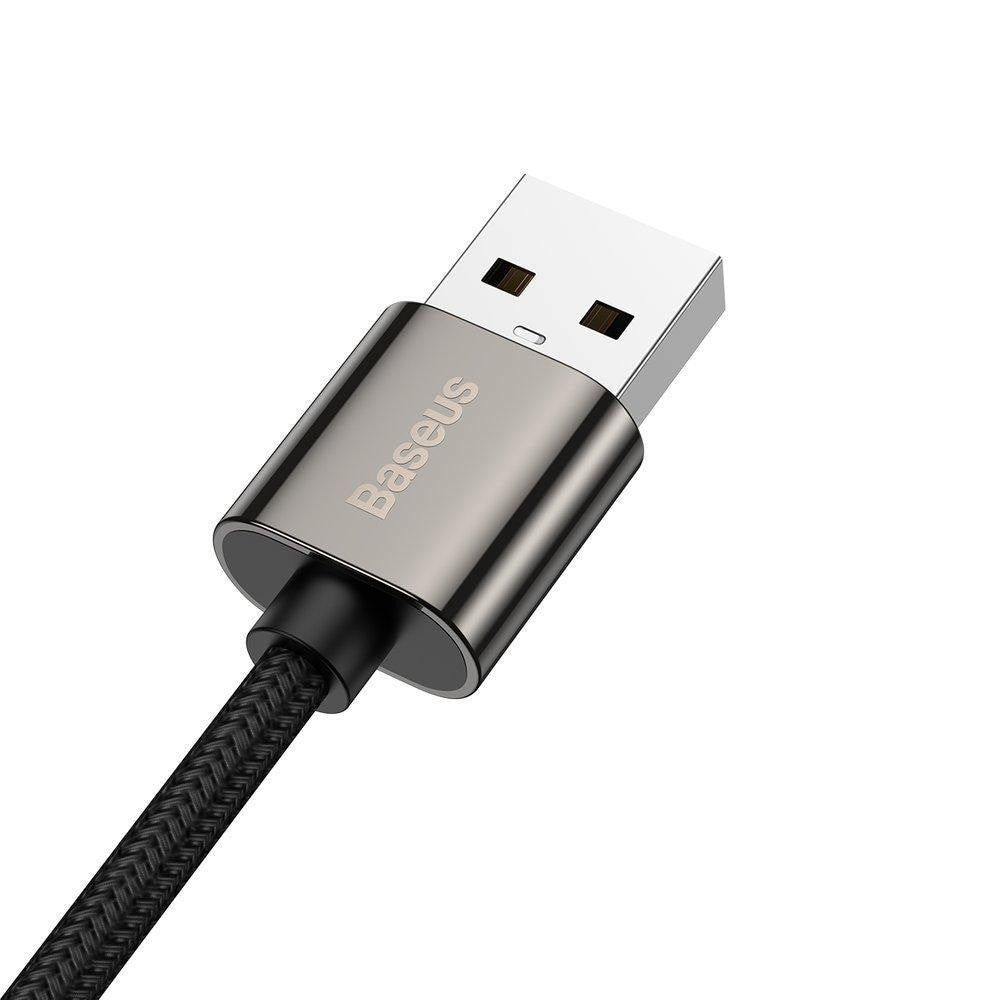USB C cable 66W (1m) – Baseus (CATCS-B01) Legend Series Elbow Black