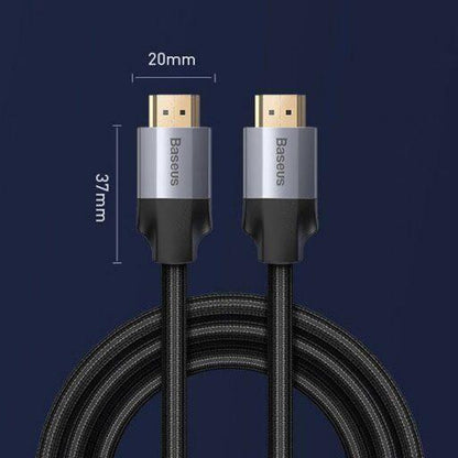 Baseus Enjoyment Series 4KHDMI Male To 4KHDMI Male bidirectional Adapter Cable 2m (CAKSX-C0G)