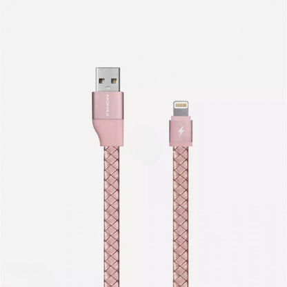 Lightning cable 2.4A (0.1m) - Momax DL1 - Gold