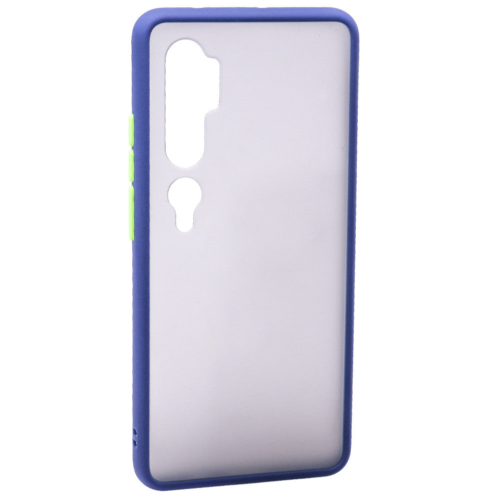 Matte TPU Plastic Case  — Xiaomi Mi Note 10 — Blue