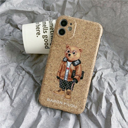 Cute Casual Bear Baron Filou TPU Case – iPhone 13 Pro Max 6.7"