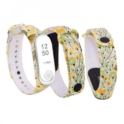 Reminets Silicone Flowers Design – Xiaomi Mi Band 2