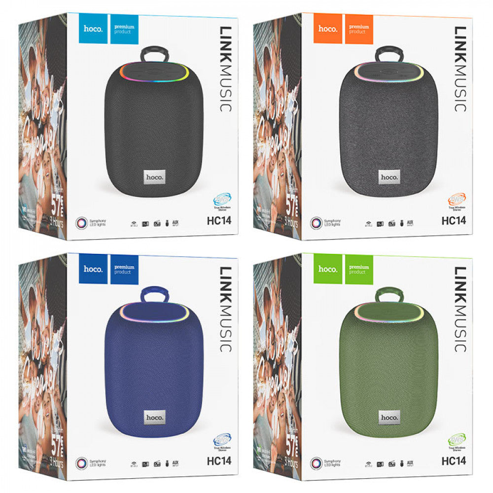 Bluetooth Speaker – Hoco HC14 Link Sports – Spruce Green