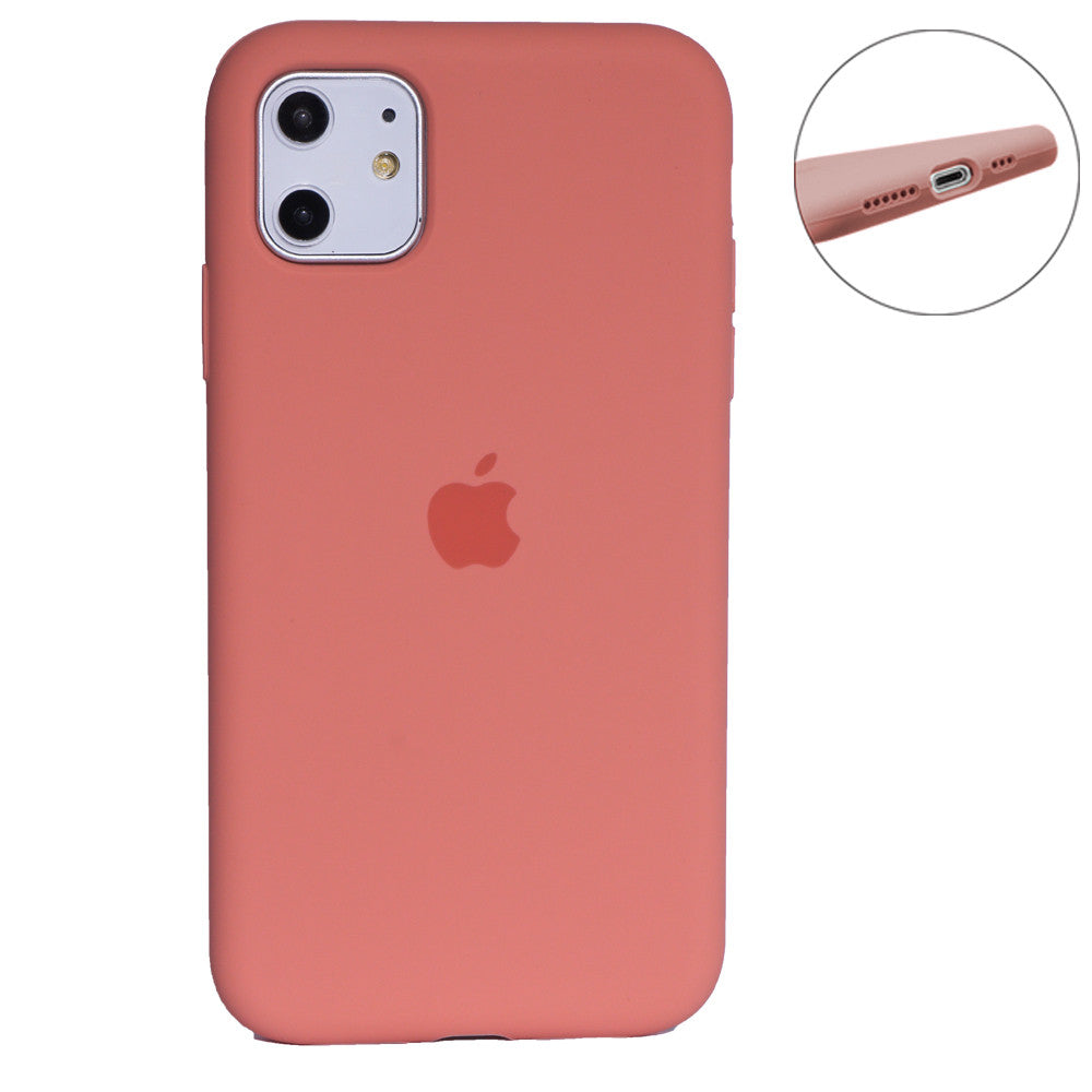 Original Silicone Case Full Size – iPhone 11 – Neon Pink