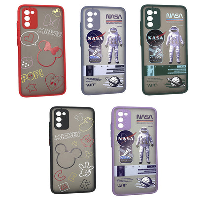 Stickers Series TPU Case – Samsung A02 ; A02S - Black