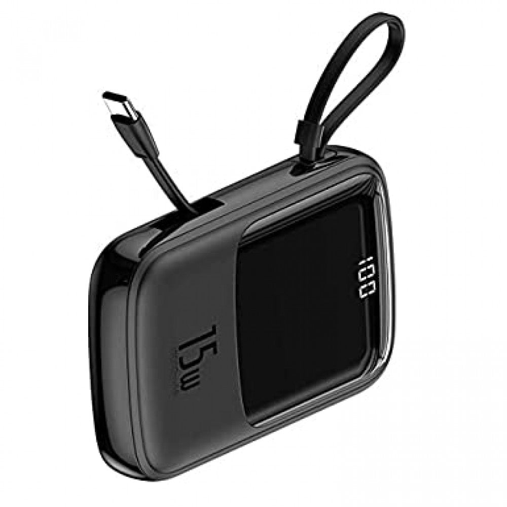 Power Bank 20000 mAh | 15W | Digital Display - Baseus (PPQD-F) - PPQD-F01 Black