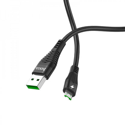 Cable Micro 4A (1.2m) – Hoco U53 – Black
