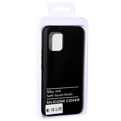 Original Silicone Case – Xiaomi Mi 10 Lite – Black (1)