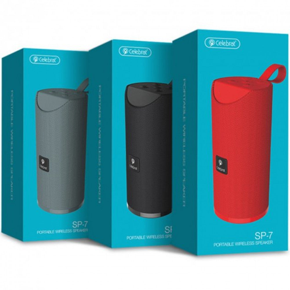 Portable speaker – Celebrat SP-7 – Red