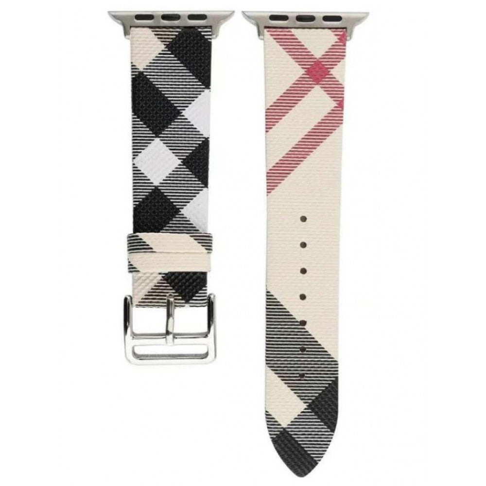 Reminets Leather Series Colors Grid – Apple Watch 42 mm | 44mm | 45mm | 49 mm - Design 01