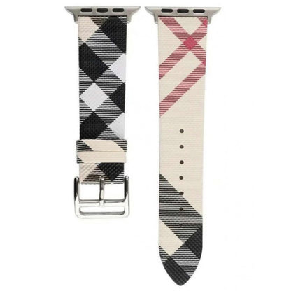 Reminets Leather Series Colors Grid – Apple Watch 42 mm | 44mm | 45mm | 49 mm - Design 01