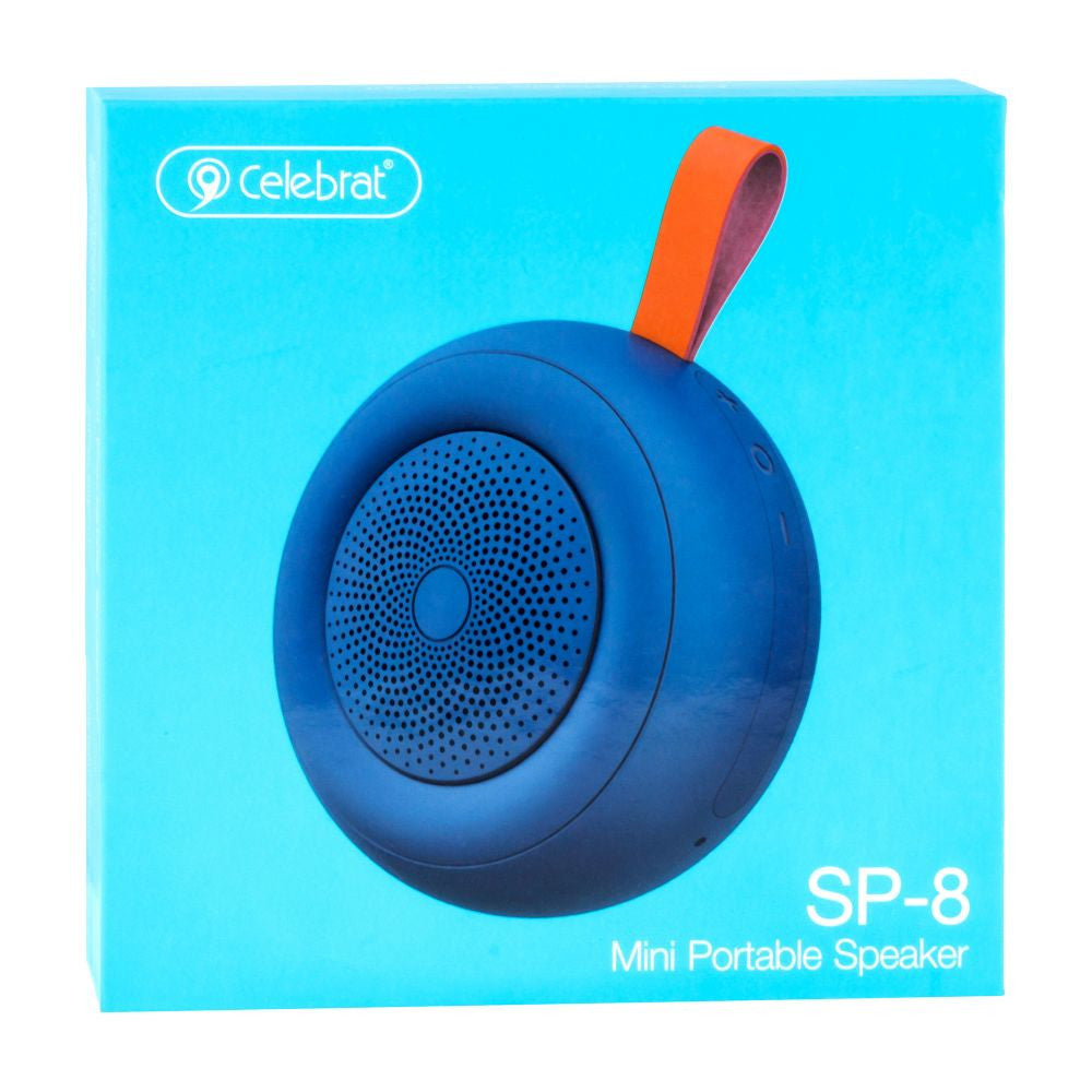 Portable speaker – Celebrat SP-8 – Blue