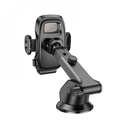 Car Holder – Hoco H15 Fair push-type (center console) – black