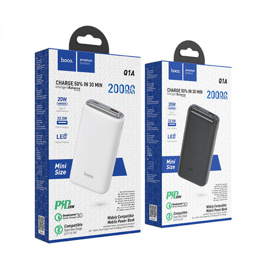 Power Bank 20000 mAh – Hoco Q1A – White