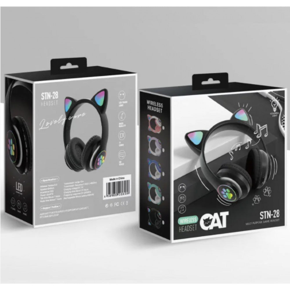 Bluetooth headphones – TUCCI STN28 – Pink