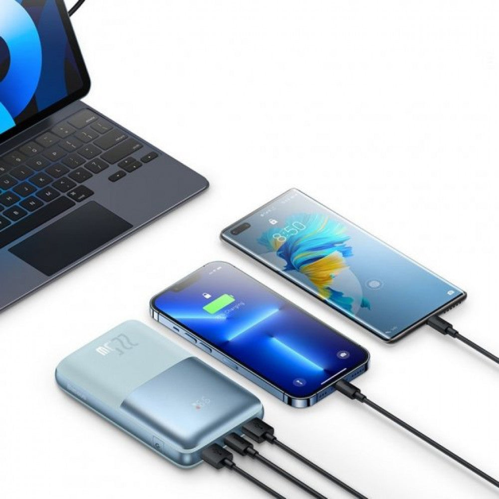 Power Bank 10000 mAh | 22.5W | Digital Display – Baseus (PPBD04000) – PPBD040002 White