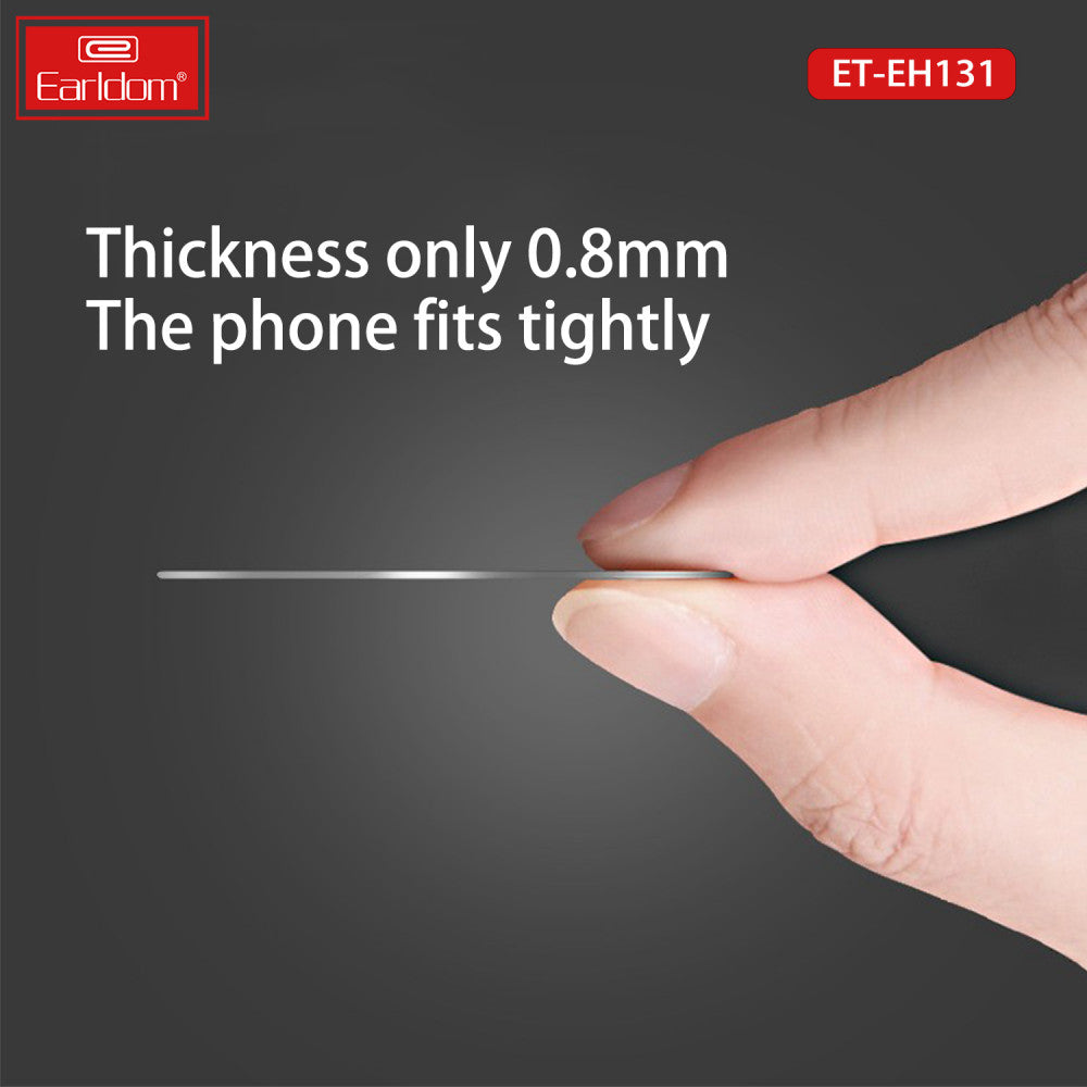 Set of plates for magnetic holders 2 pcs (rectangular + round) Earldom ET-EH131