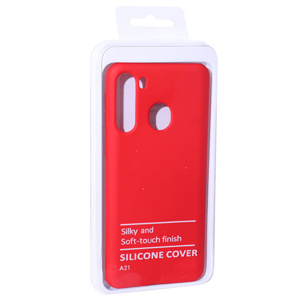 Original Silicone Case - Samsung A21 2019 - Red (14)