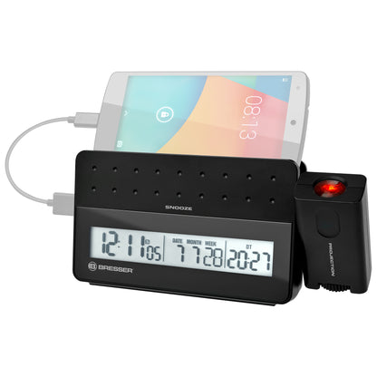 Projection clock Bresser MyTime Pro black (8010030)