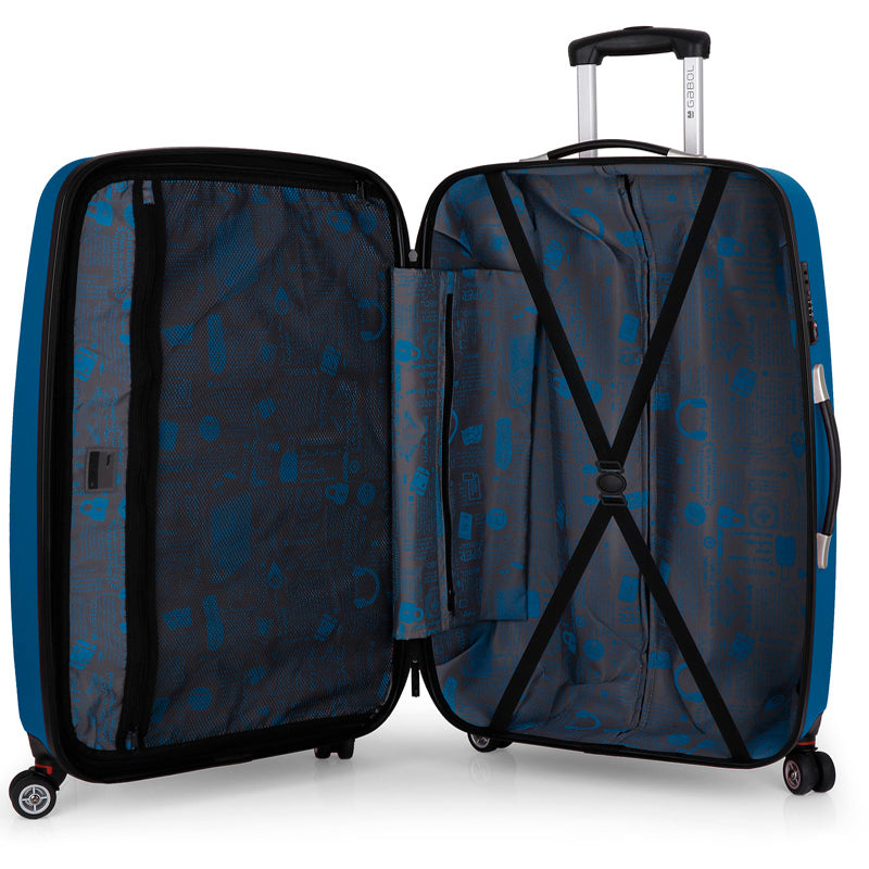 Suitcase Gabol Line (L) Blue