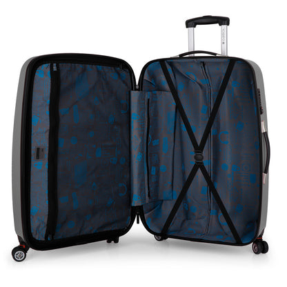 Suitcase Gabol Line (L) Grey