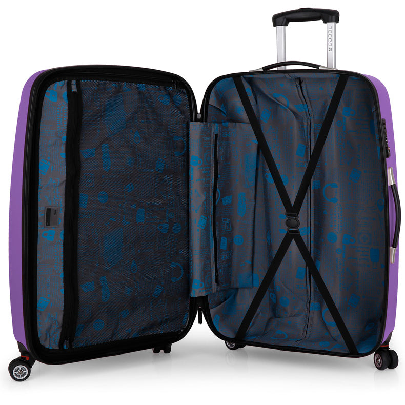 Suitcase Gabol Line (L) Mauve