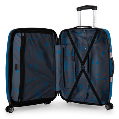 Suitcase Gabol Line (M) Blue