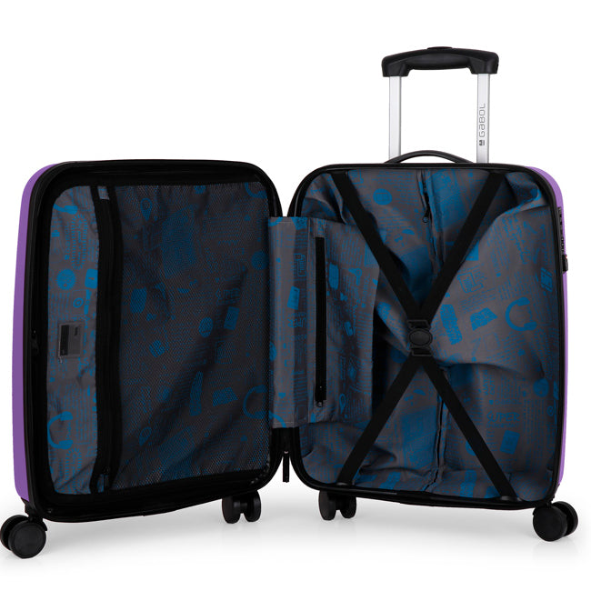 Suitcase Gabol Line (S) Mauve
