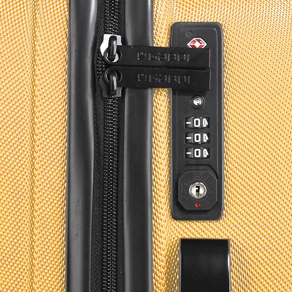 Suitcase Gabol Paradise (M) Mustard