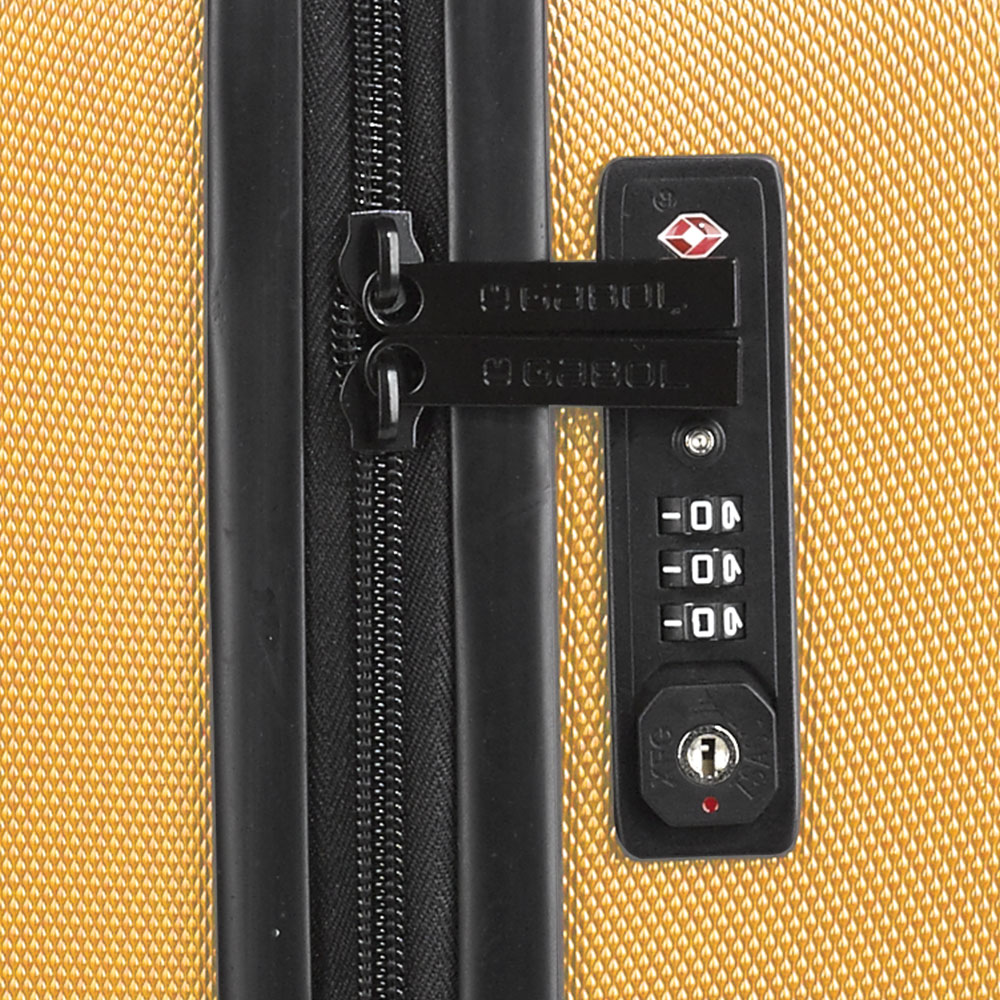 Suitcase Gabol Paradise (S) Mustard (103522 027)
