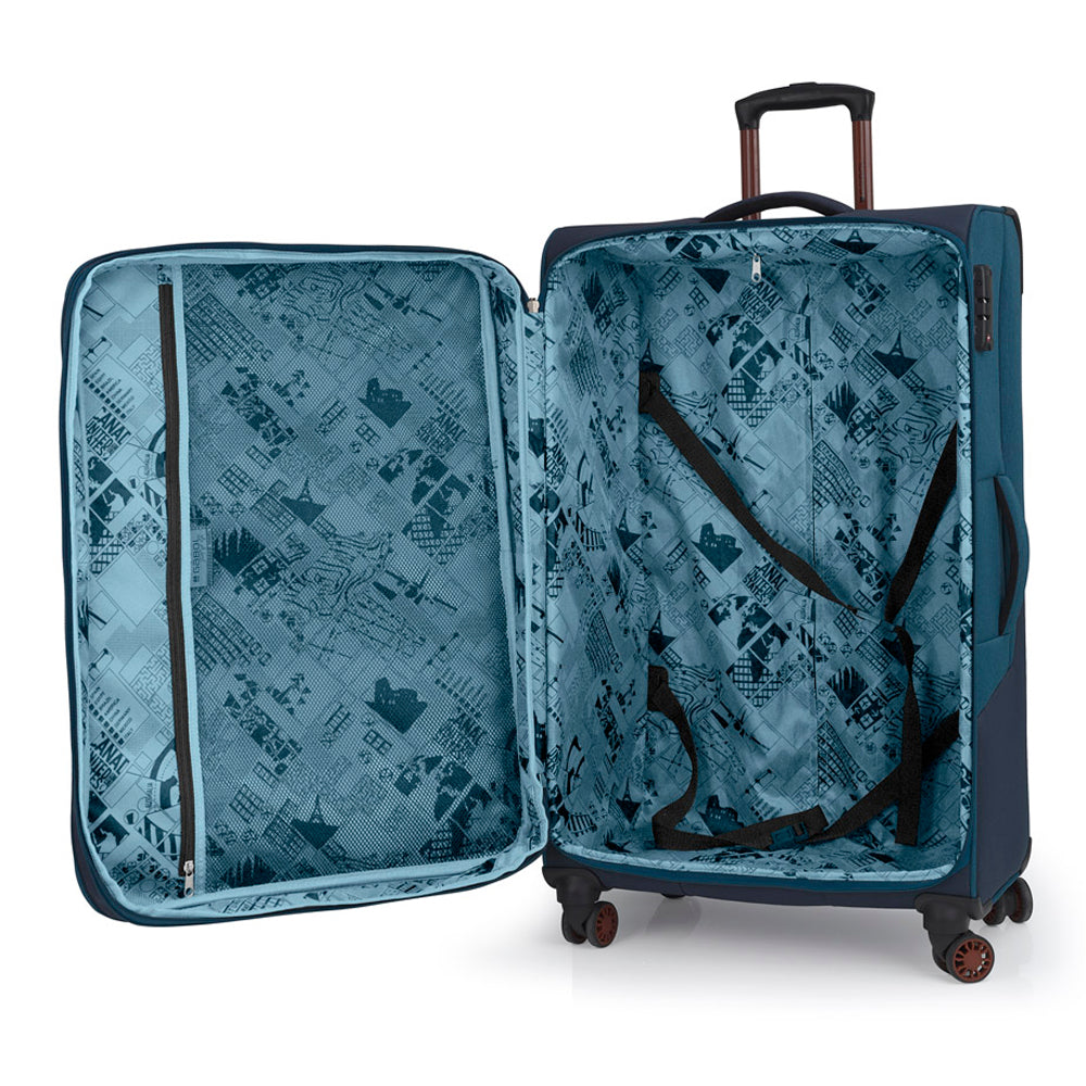Valise Gabol Track (L) Blue (117547 003)
