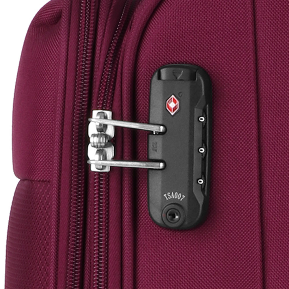 Suitcase Gabol Zambia (L) Burgundy