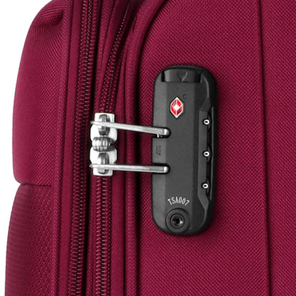Suitcase Gabol Zambia (L) Burgundy