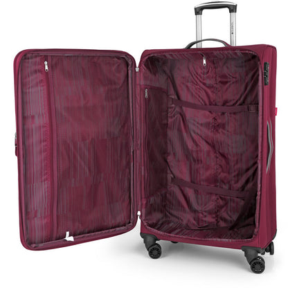 Suitcase Gabol Zambia (L) Burgundy