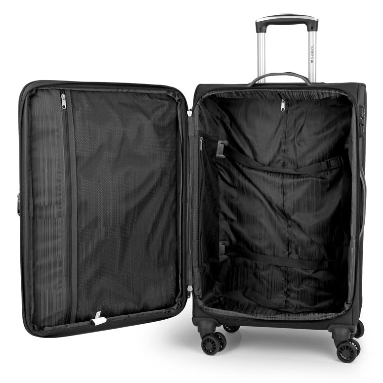 Suitcase Gabol Zambia (M) Black