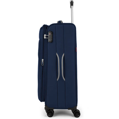 Suitcase Gabol Zambia (M) Blue