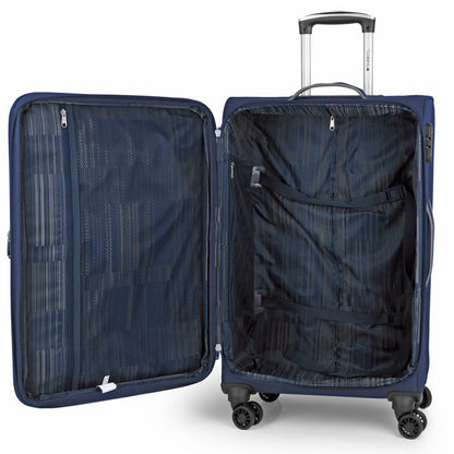 Suitcase Gabol Zambia (M) Blue
