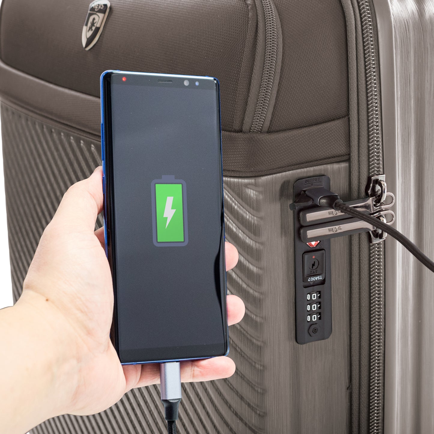 Valise Heys Charge-A-Weigh ll (S) Taupe (10131-0058-21)