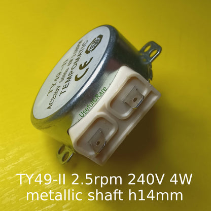 TY49-II 2.5rpm 240V 4W металл h14mm
